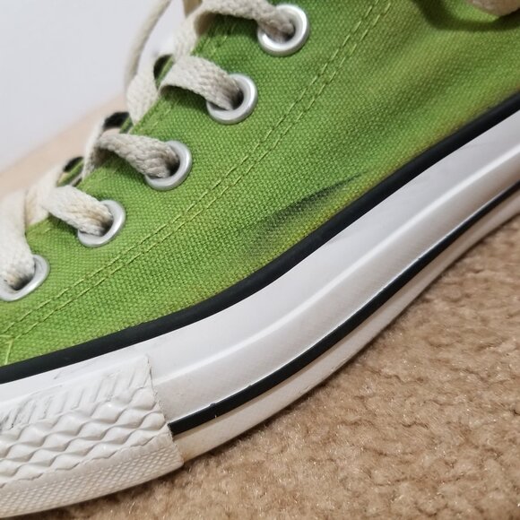 Converse sneakers Men 5 Women 7 Chuck Taylor All Star Low Top Ox Piquant Green - Picture 10 of 15